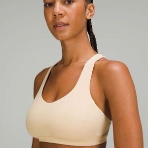 Lululemon Free To Be Serene Bra size 4 Champagne color